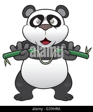 Cartoon Vector illustration de Panda Illustration de Vecteur