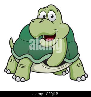 Vector illustration de dessin de tortue Illustration de Vecteur