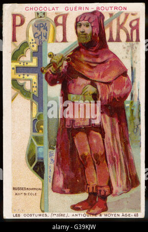 TYPES RACIAUX/RUSSIE/13C Banque D'Images