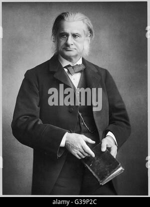 Thomas Henry Huxley (1825-1895) - scientifique anglais et champion de la théorie de l'évolution de Darwin Date : 1889 Banque D'Images