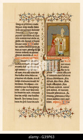 MS - C15 BREVIARY Banque D'Images