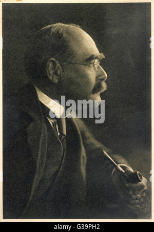 L'écrivain anglais, Rudyard Kipling (1865-1936) Banque D'Images