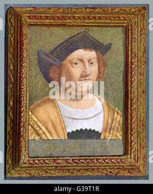 Christophe Colomb navigateur italien Date : 1446 - 1506 Banque D'Images