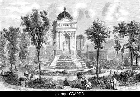 Paris, France - Fontaine des innocents. Banque D'Images