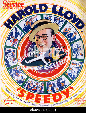 HAROLD LLOYD Banque D'Images