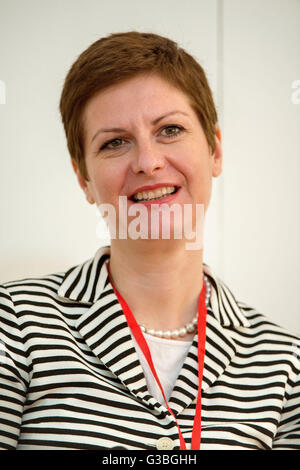 Silvia Fregolent, membre du Parlement, Italie Banque D'Images