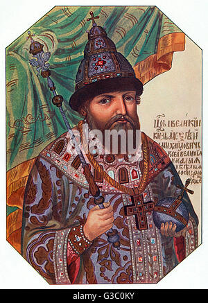 Tsar Alexis I de Russie Banque D'Images