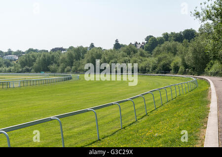 CHESTER, Royaume-uni - Juin 04, 2016 : Section de la piste de course de chevaux à Chester. 04 juin 2016. Banque D'Images