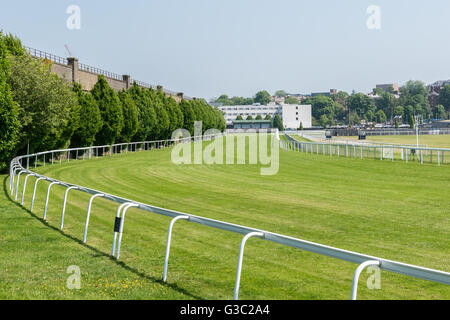 CHESTER, Royaume-uni - Juin 04, 2016 : Section de la piste de course de chevaux à Chester. 04 juin 2016. Banque D'Images