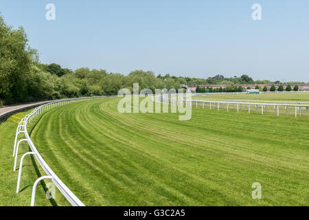 CHESTER, Royaume-uni - Juin 04, 2016 : Section de la piste de course de chevaux à Chester. 04 juin 2016. Banque D'Images