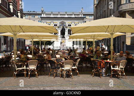 Allemagne, Saxe, Leipzig, Leipzig Naschmarkt Banque D'Images