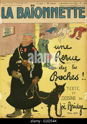 Couverture, la Baionnette, WW1 Banque D'Images