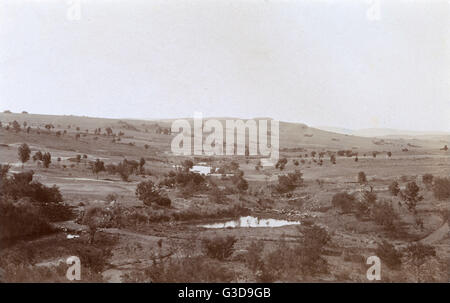 Golf Links, Kroonstad, colonie de la rivière Orange, Afrique du Sud Banque D'Images