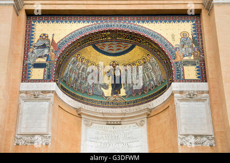 Italien, Rom, Latran, Leonisches Triclinium an der des der Kirche Gebäudes Königstraße 45 SS. Salvatore della Scala Santa Banque D'Images