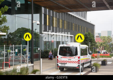 La rive nord de l'hôpital public à St Leonards, Sydney, Australie Banque D'Images