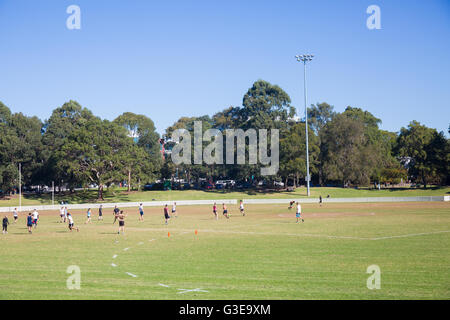 Terrain de sport Gore Hill à St Leonards ovale,Sydney, Australie Banque D'Images