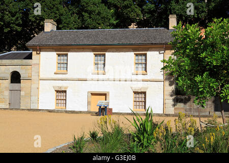 Cadmans Cottage Site historique, The Rocks, Sydney, New South Wales, Australie Banque D'Images