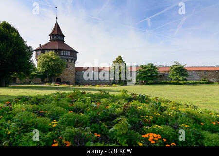 Château : Fat Turm, Allemagne, Bade-Wurtemberg, région de Stuttgart, ESSLINGEN AM NECKAR Banque D'Images