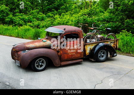 1937 Dodge Pickup Rat Rod Banque D'Images