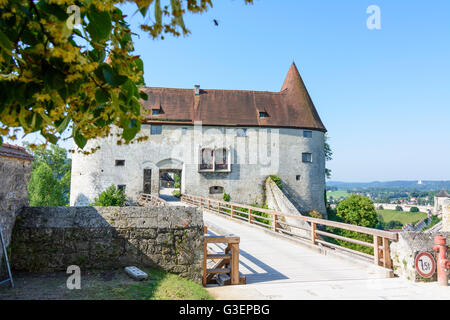 Château : château principal, Allemagne, Bavière, Bayern, Oberbayern, Upper Bavaria, Burghausen Banque D'Images