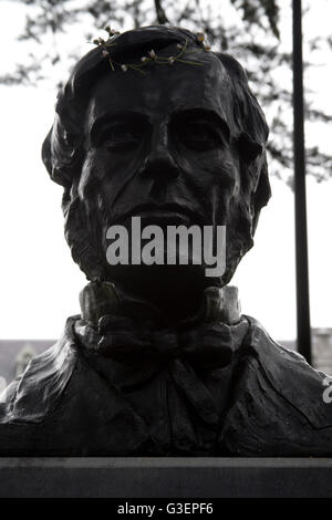 Statue de George Boole - créateur de la logique booléenne - University College Cork, Université nationale d'Irlande, Cork Banque D'Images