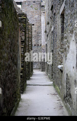 Ruines de la caserne de l'armée britannique Charles Fort Summer Cove, Kinsale harbour, comté de Cork, Irlande Banque D'Images