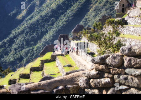 Machu Pichu pendant Banque D'Images