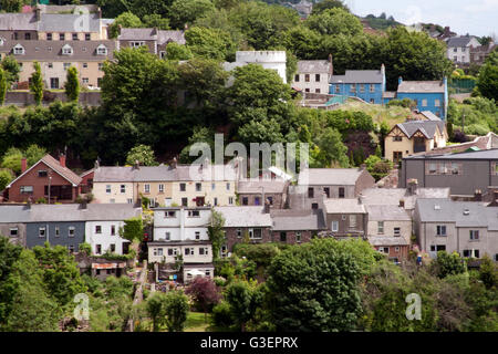 Vue sur le Shandon St Anne's Church Tower, Shandon Cork Irlande Banque D'Images