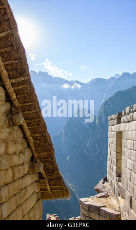 Machu Pichu pendant Banque D'Images