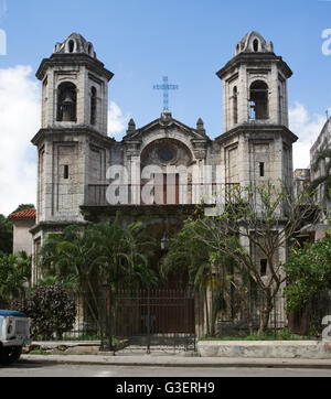 L'architecture et de l'Église Cuba La Havane Banque D'Images