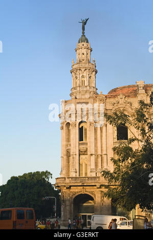 Cuba La Havane Architecture et monuments, Grand Théâtre de La Havane Banque D'Images