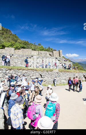 Machu Pichu pendant Banque D'Images