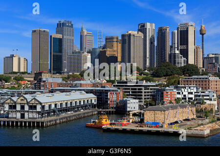 Dawes Point, Sydney, New South Wales, Australia Banque D'Images