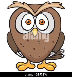 Illustration Vecteur de Cartoon owl Illustration de Vecteur