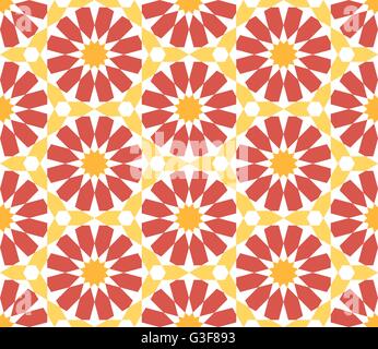 Une mosaïque marocaine Illustration de Vecteur