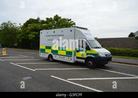 Service ambulancier écossais de l'équipe d'intervention d'opérations spéciales (TRI) de l'unité est de l'Ecosse Banque D'Images