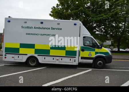 Service ambulancier écossais de l'équipe d'intervention d'opérations spéciales (TRI) de l'unité est de l'Ecosse Banque D'Images