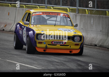 Ford Escort RS 1600 d'être couru à la course classique 2016 Aarhus Banque D'Images