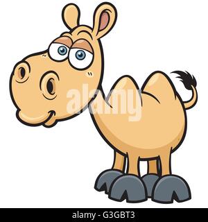 Illustration Vecteur de dessin animé Chameau Illustration de Vecteur