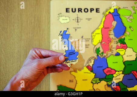 Brexit : Grande-Bretagne quitter l'Europe Banque D'Images