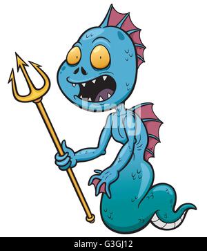 Illustration Vecteur de dessin animé Monster Illustration de Vecteur