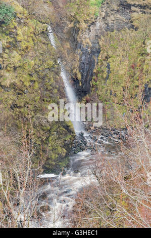 Beau paysage , Lealt Falls, Highland, Scotland Banque D'Images