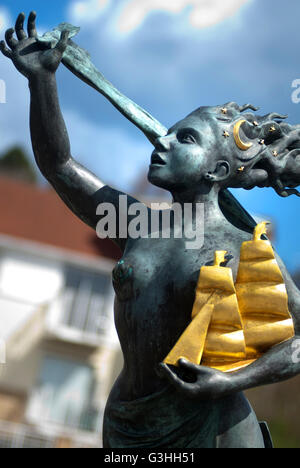 "L'esprit de South Shields par Irene Brown,South Shields Banque D'Images