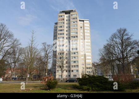 Hochhaus, Roseneck, Wilmersdorf, Berlin, Deutschland Banque D'Images