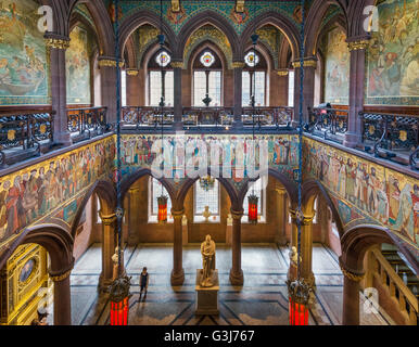 Hall d'entrée à la Scottish National Portrait Gallery, Édimbourg, Écosse, Royaume-Uni Banque D'Images