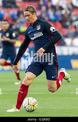 Valence, Espagne. Le 08 mai, 2016. 09 FERNANDO TORRES SANZ de l'Atletico de Madrid au cours de la Liga match entre Levante UD et de l'Atlético de Madrid au Stade Ciutat de Valencia © Jose Miguel Fernandez de Velasco/Pacific Press/Alamy Live News Banque D'Images