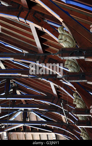 La vue de l'intérieur du mont Royal Chalet Chalet du Mont Royal dans le parc du mont Royal.Québec,Canada,Montréal Banque D'Images