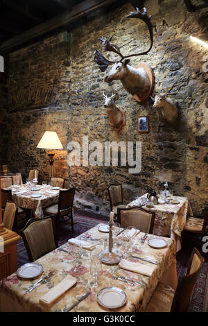 Le restaurant de La Maison Pierre du Calvet Hotel dans le Vieux Montréal.montreal.Québec,Canada Banque D'Images