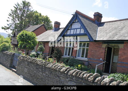 Gwynn's hospices, St Mary's Road, Hay-on-Wye, Powys, Pays de Galles, Grande-Bretagne, Royaume-Uni, UK, Europe Banque D'Images