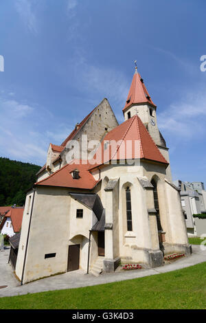 L'église fortifiée et église paroissiale de Saint Vitus - Bucklige Welt, Autriche, Niederösterreich, Autriche, Wiener Alpen, Edlitz Banque D'Images
